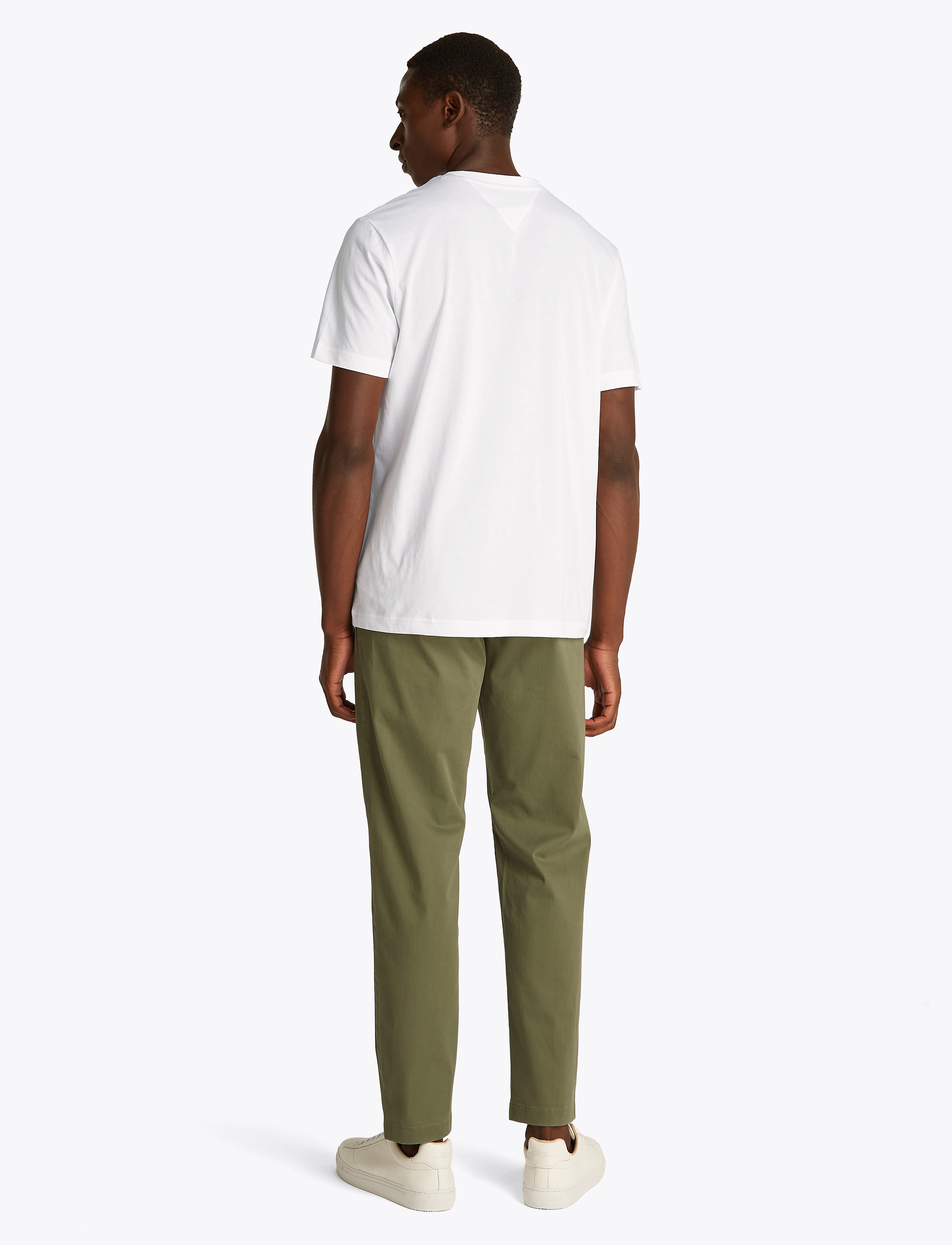 Tommy Hilfiger - FLAG BOX TEE - laveste priser - white - 2