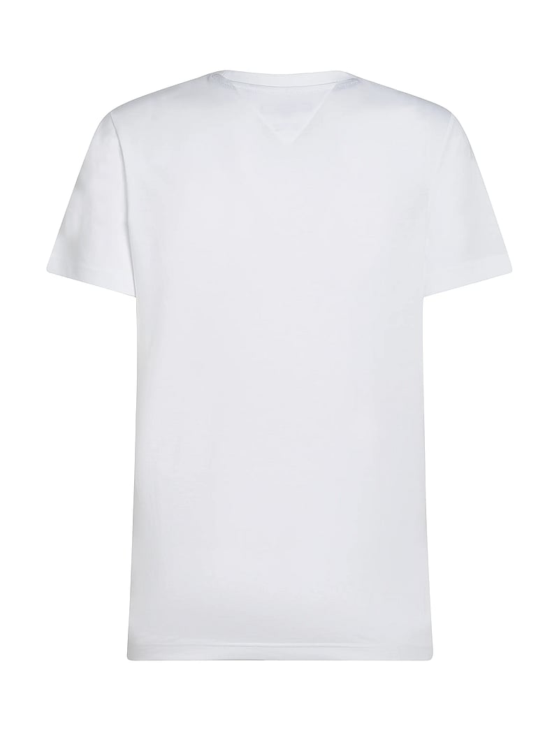 Tommy Hilfiger - FLAG BOX TEE - kurzärmelig - white - 4