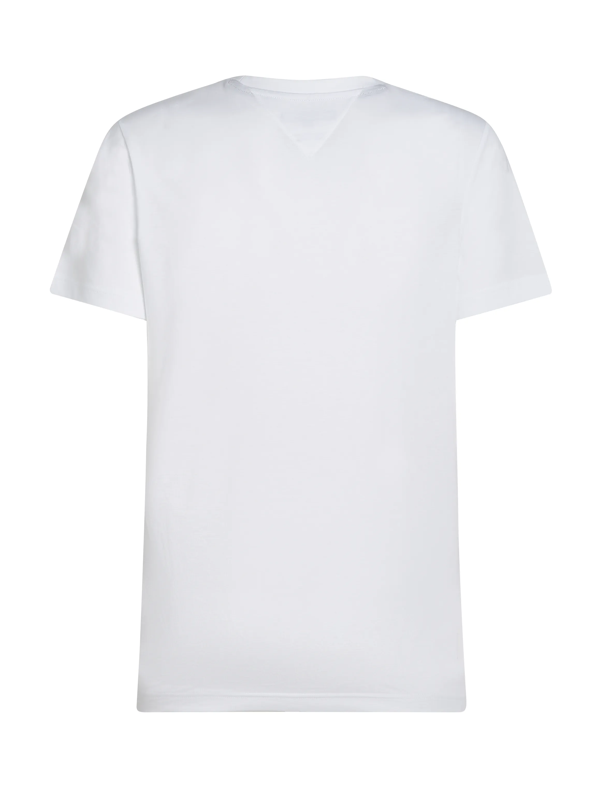 Tommy Hilfiger - FLAG BOX TEE - laveste priser - white - 4