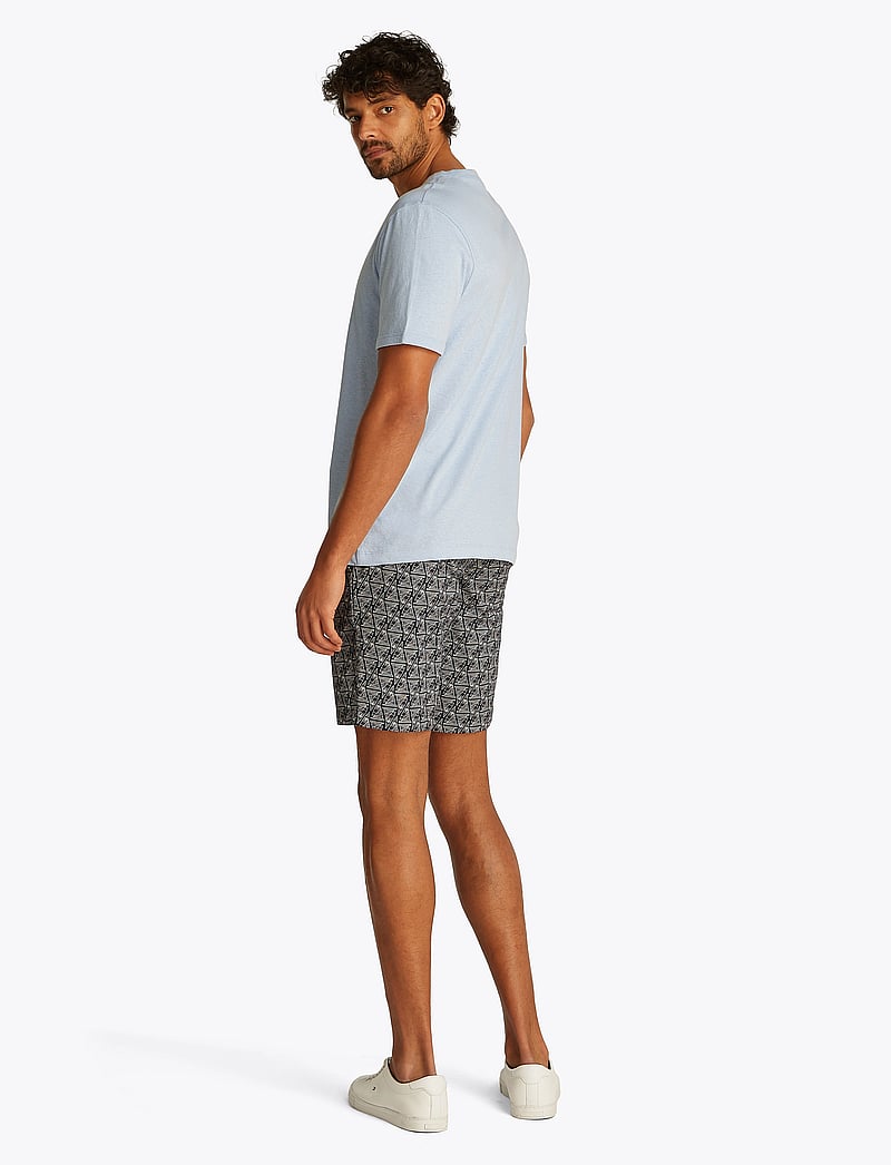 Tommy Hilfiger - COTTON LINEN TEE - kurzärmelig - breezy blue - 2