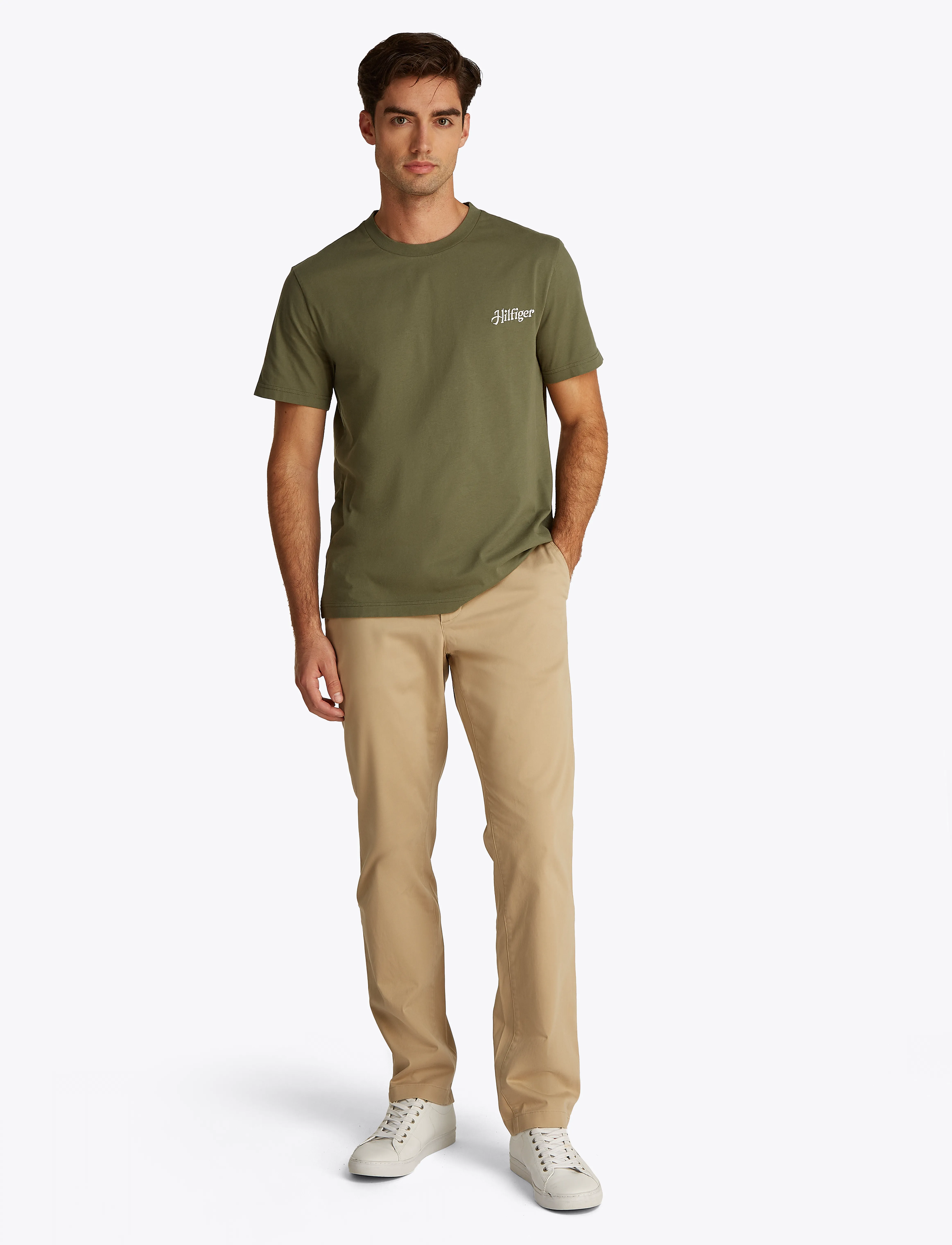 Tommy Hilfiger - HILFIGER SUMMER PHOTO TEE - battle green - 3