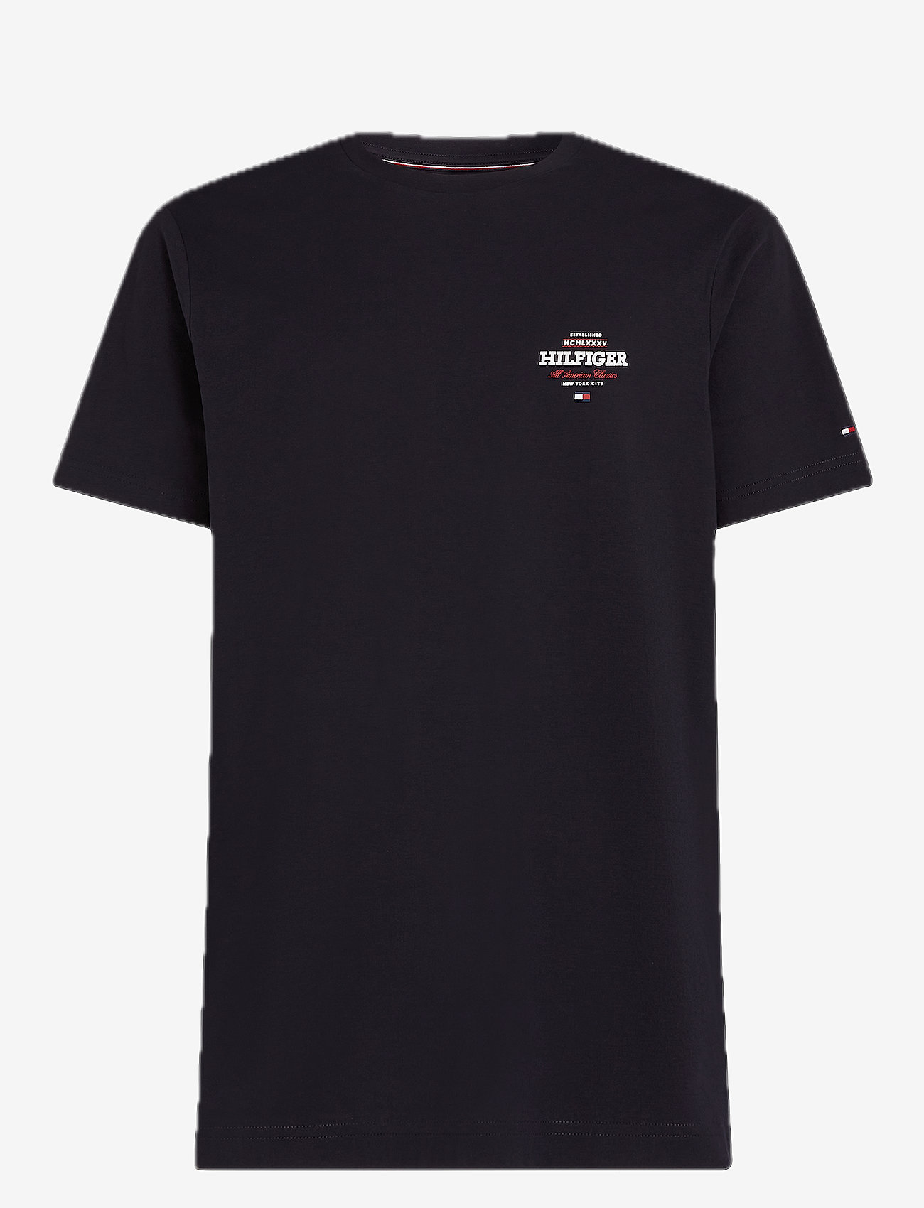 Tommy Hilfiger - MONOTYPE ALL AMERICAN TEE - short-sleeved t-shirts - desert sky - 1