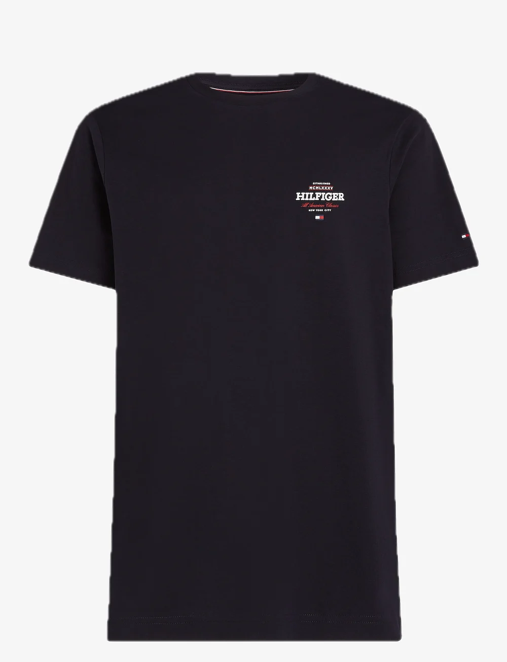 Tommy Hilfiger - MONOTYPE ALL AMERICAN TEE - kortærmede t-shirts - desert sky - 1