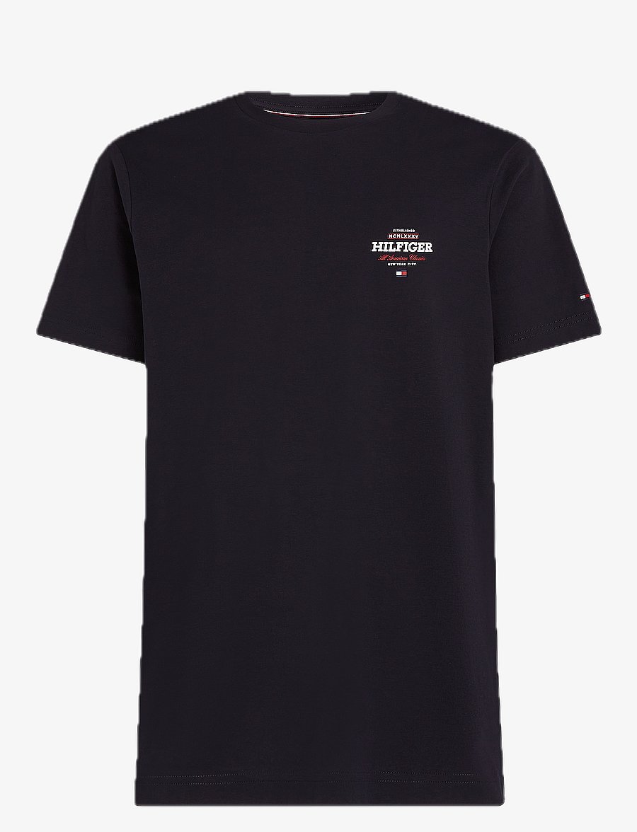 Tommy Hilfiger - MONOTYPE ALL AMERICAN TEE - kurzärmelig - desert sky - 1