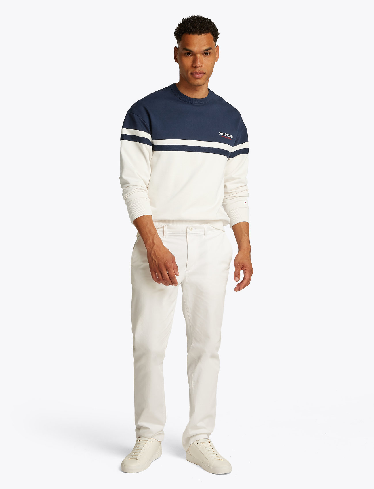 Tommy Hilfiger - MONOTYPE COLOURBLOCK SWEATSHIRT - night sky 1716266 - 4
