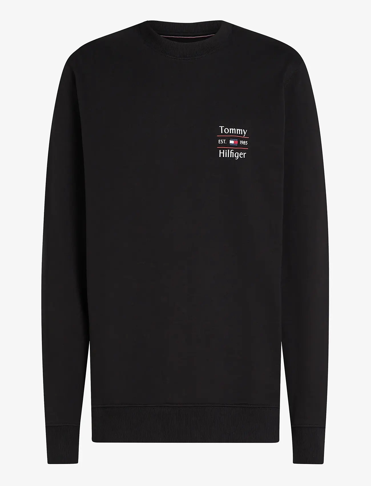 Tommy Hilfiger - HILFIGER STACK SWEATSHIRT - kingitused alla 100€ - black 660 910 - 0