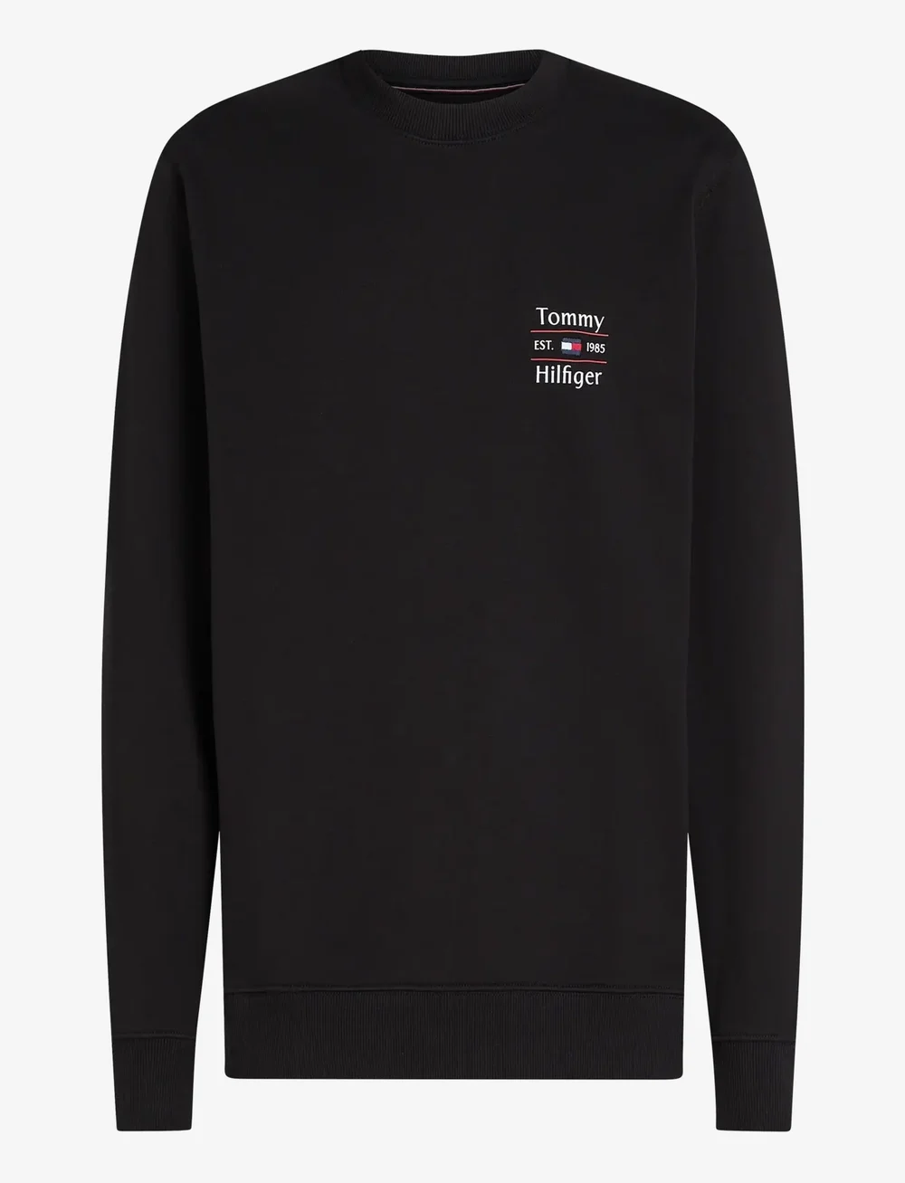 Tommy Hilfiger - HILFIGER STACK SWEATSHIRT - shop efter anledning - black 660 910 - 1