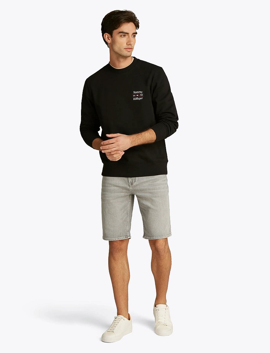 Tommy Hilfiger - HILFIGER STACK SWEATSHIRT - urlaubsfavoriten - black 660 910 - 3