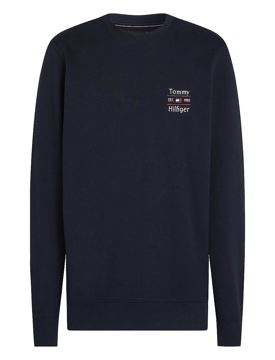 Tommy Hilfiger - HILFIGER STACK SWEATSHIRT - sweatshirts - desert sky 654 920 - 1