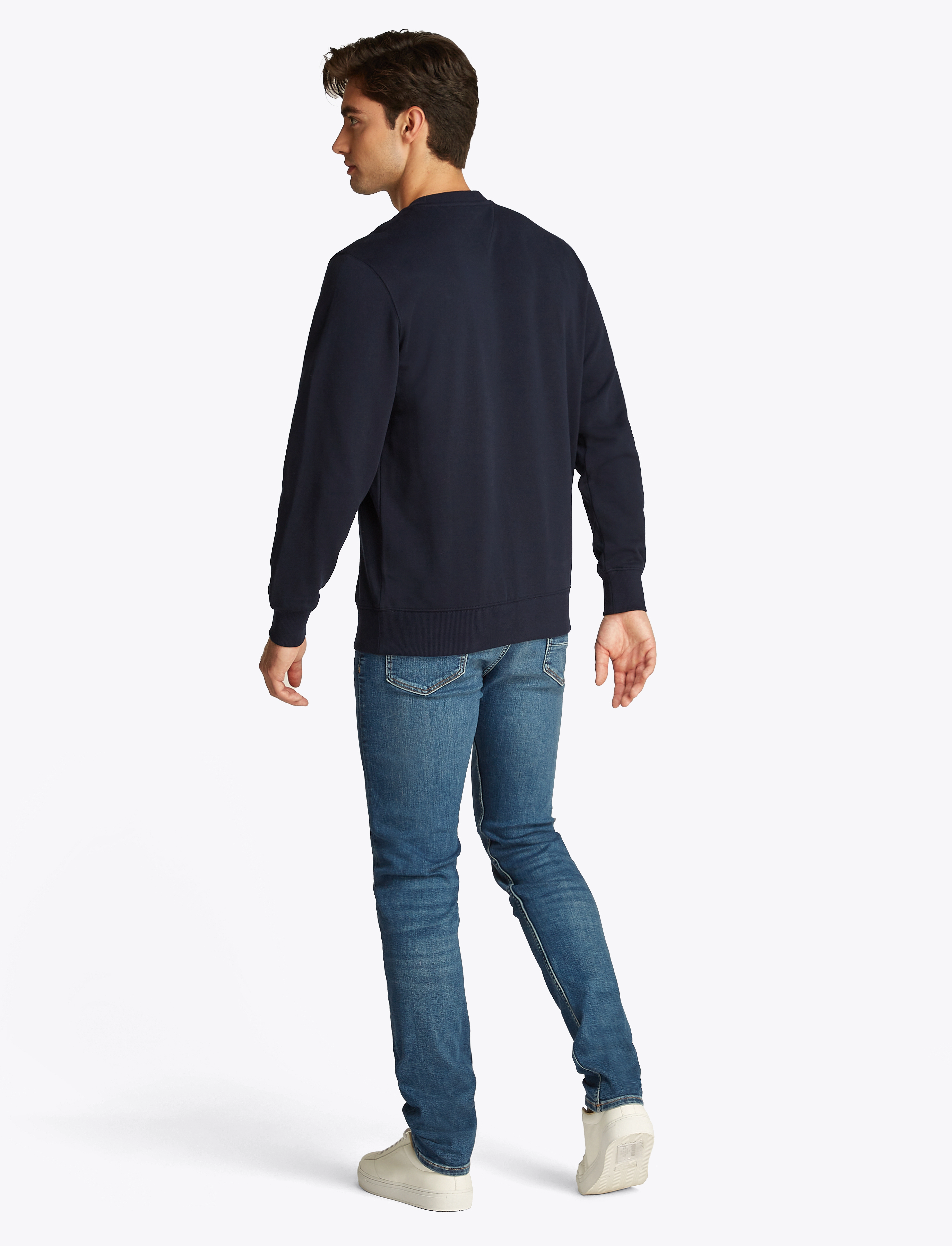 Tommy Hilfiger - HILFIGER STACK SWEATSHIRT - sweatshirts - desert sky 654 920 - 3