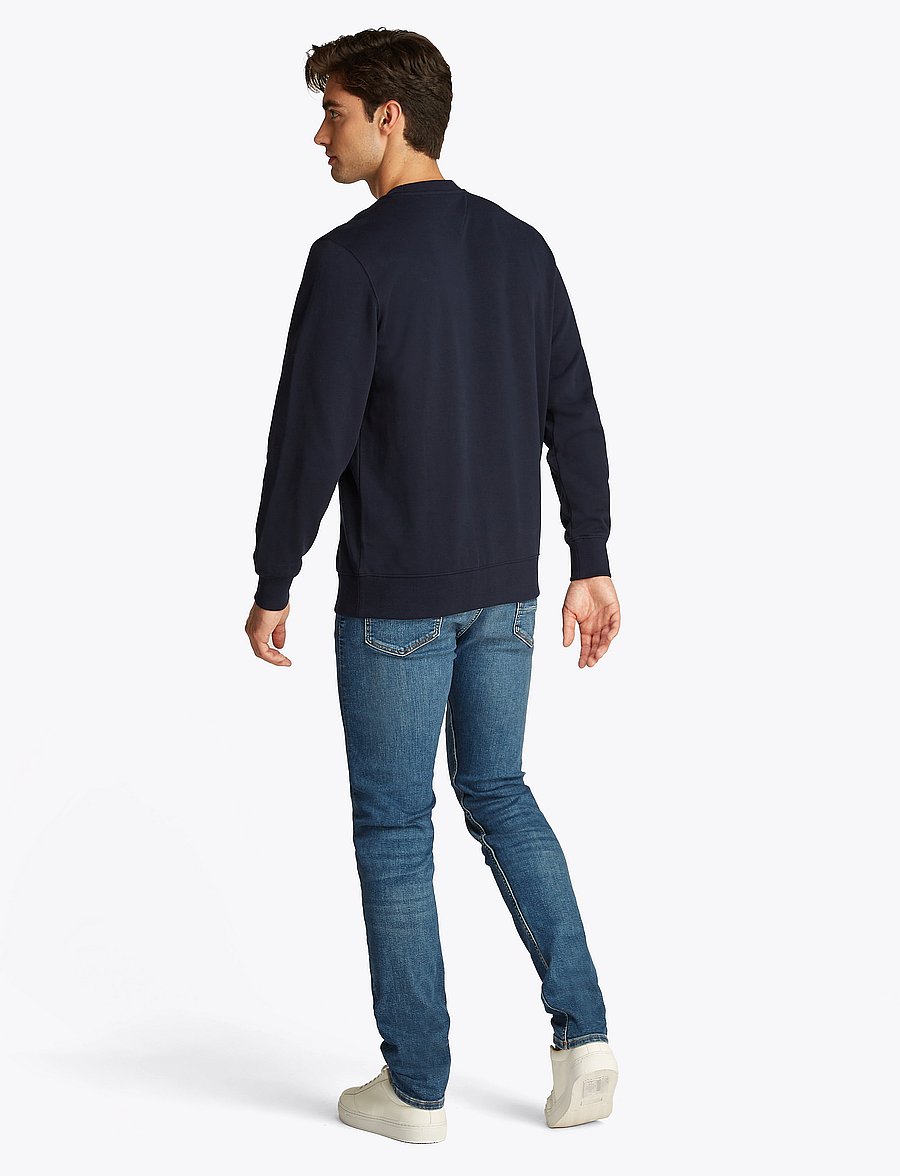 Tommy Hilfiger - HILFIGER STACK SWEATSHIRT - sweatshirts - desert sky 654 920 - 3