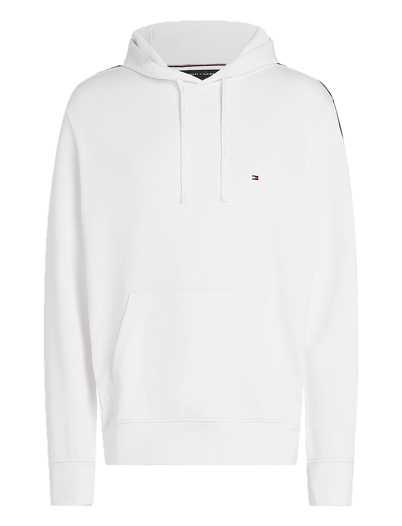 Tommy Hilfiger - GLOBAL STRIPE HOODY - hættetrøjer - white 658 170 - 1