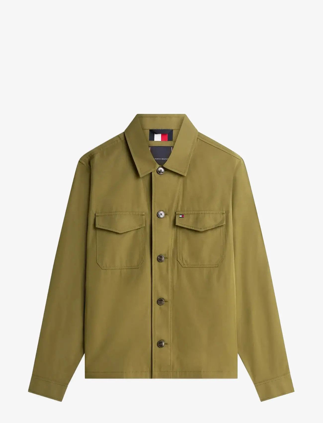 Tommy Hilfiger - COTTON NYLON SHIRT JACKET - shop efter anledning - dark artichoke - 1