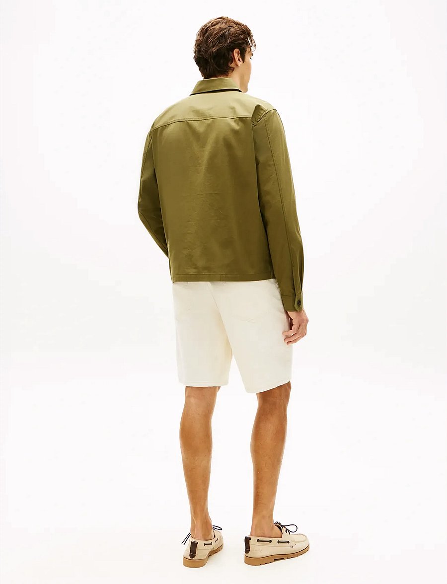 Tommy Hilfiger - COTTON NYLON SHIRT JACKET - nach anlass kaufen - dark artichoke - 2