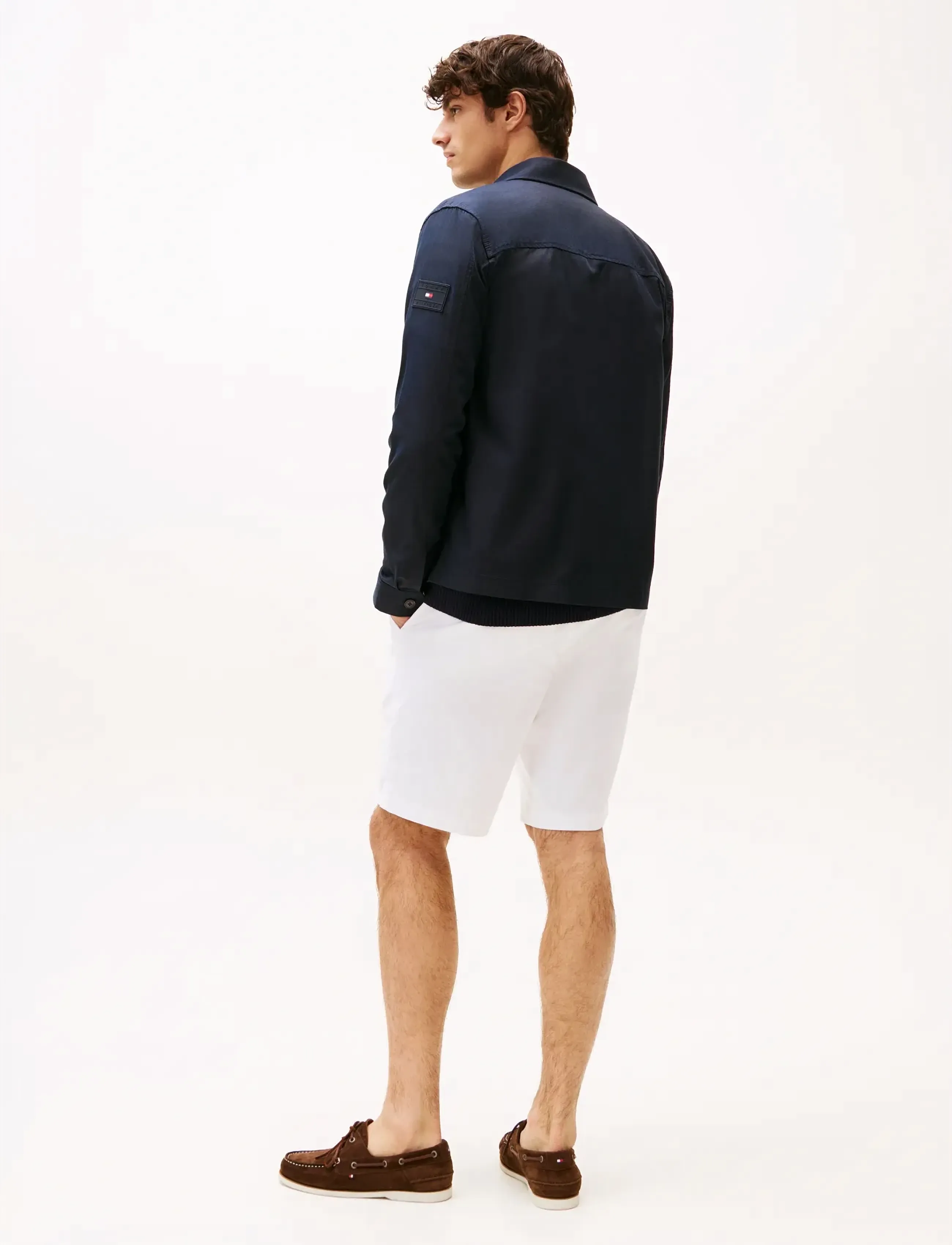 Tommy Hilfiger - COTTON NYLON SHIRT JACKET - shoppa efter tillfälle - desert sky - 3