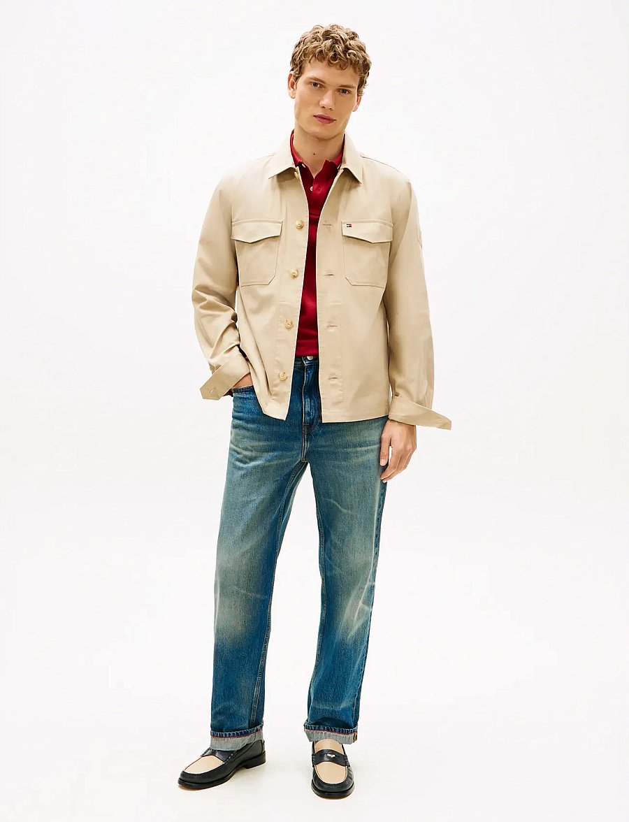 Tommy Hilfiger - COTTON NYLON SHIRT JACKET - shop efter anledning - sandalwood - 3