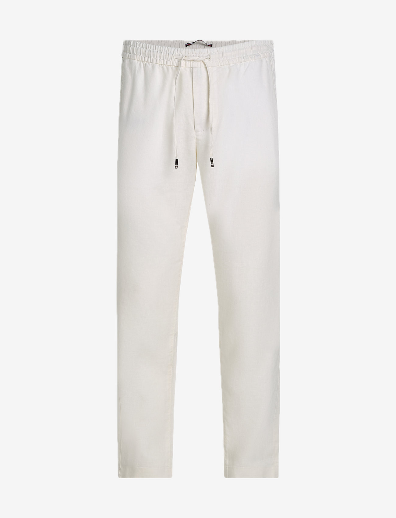 Tommy Hilfiger - HARLEM SORONA LINEN - linen trousers - ivory silk - 1