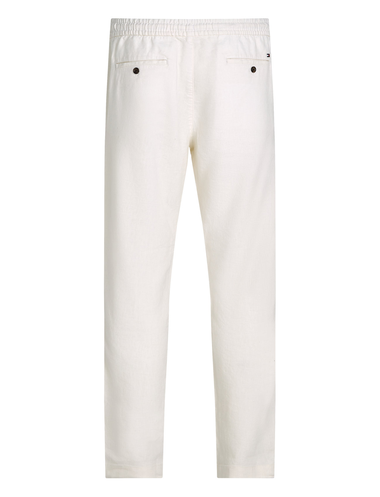 Tommy Hilfiger - HARLEM SORONA LINEN - linen trousers - ivory silk - 5