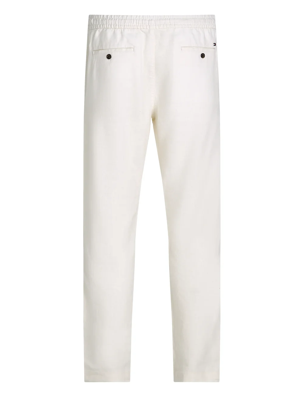 Tommy Hilfiger - HARLEM SORONA LINEN - hørbukser - ivory silk - 5