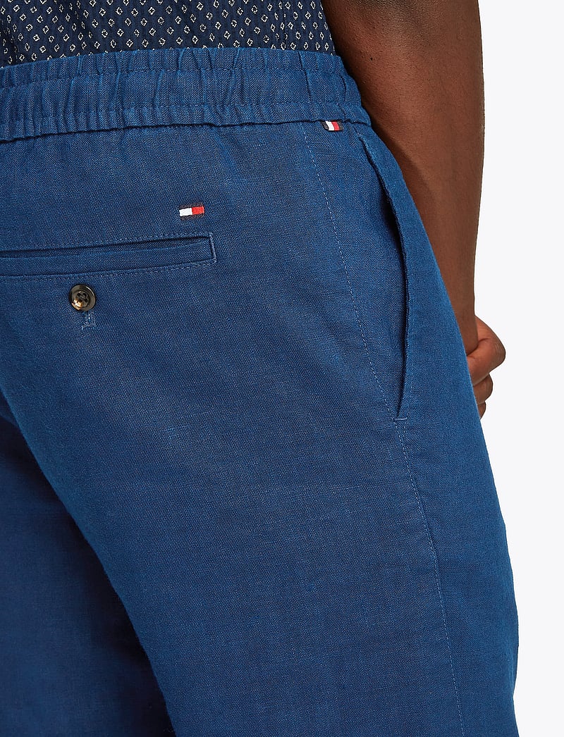 Tommy Hilfiger - HARLEM SORONA LINEN - hørbukser - night sky - 3