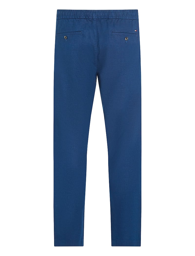 Tommy Hilfiger - HARLEM SORONA LINEN - hørbukser - night sky - 5