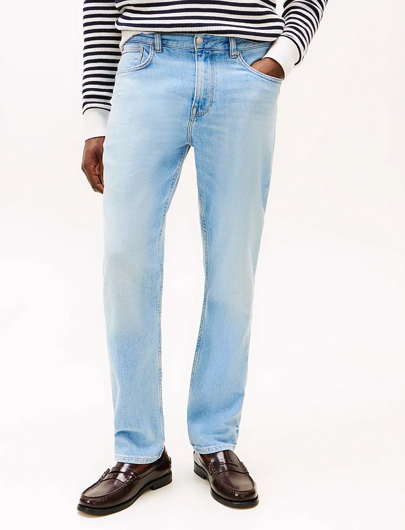 Tommy Hilfiger - SLIM STRAIGHT DENTON HERON BLUE - tavalised teksad - heron blue - 0