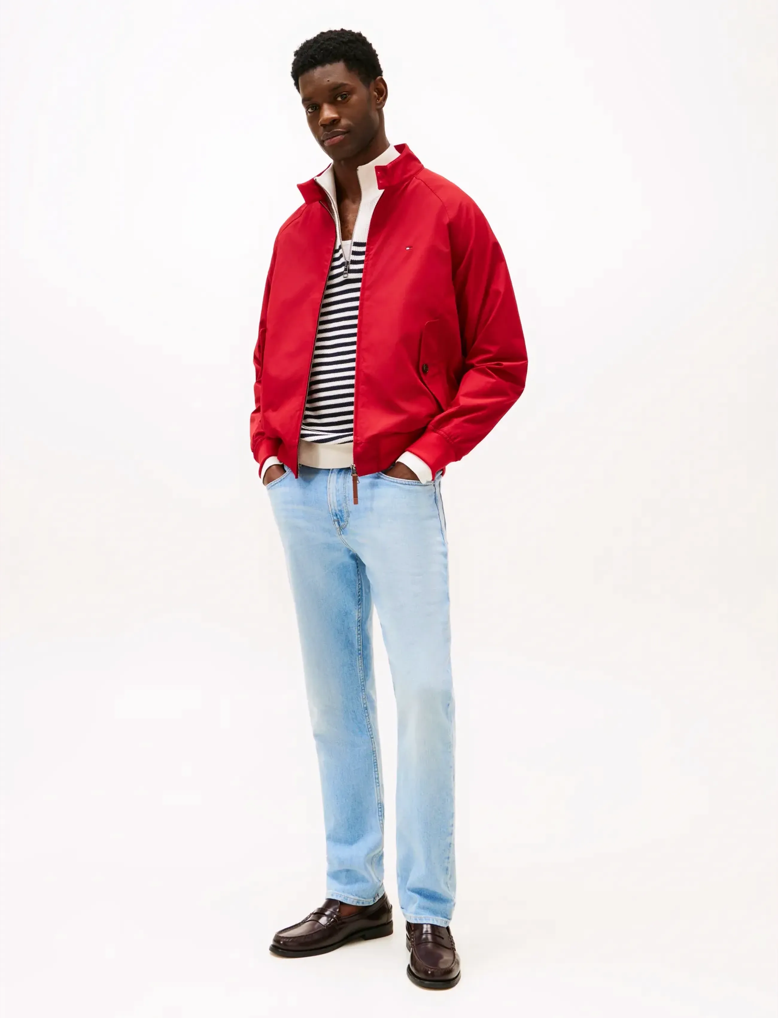 Tommy Hilfiger - SLIM STRAIGHT DENTON HERON BLUE - regular jeans - heron blue - 4