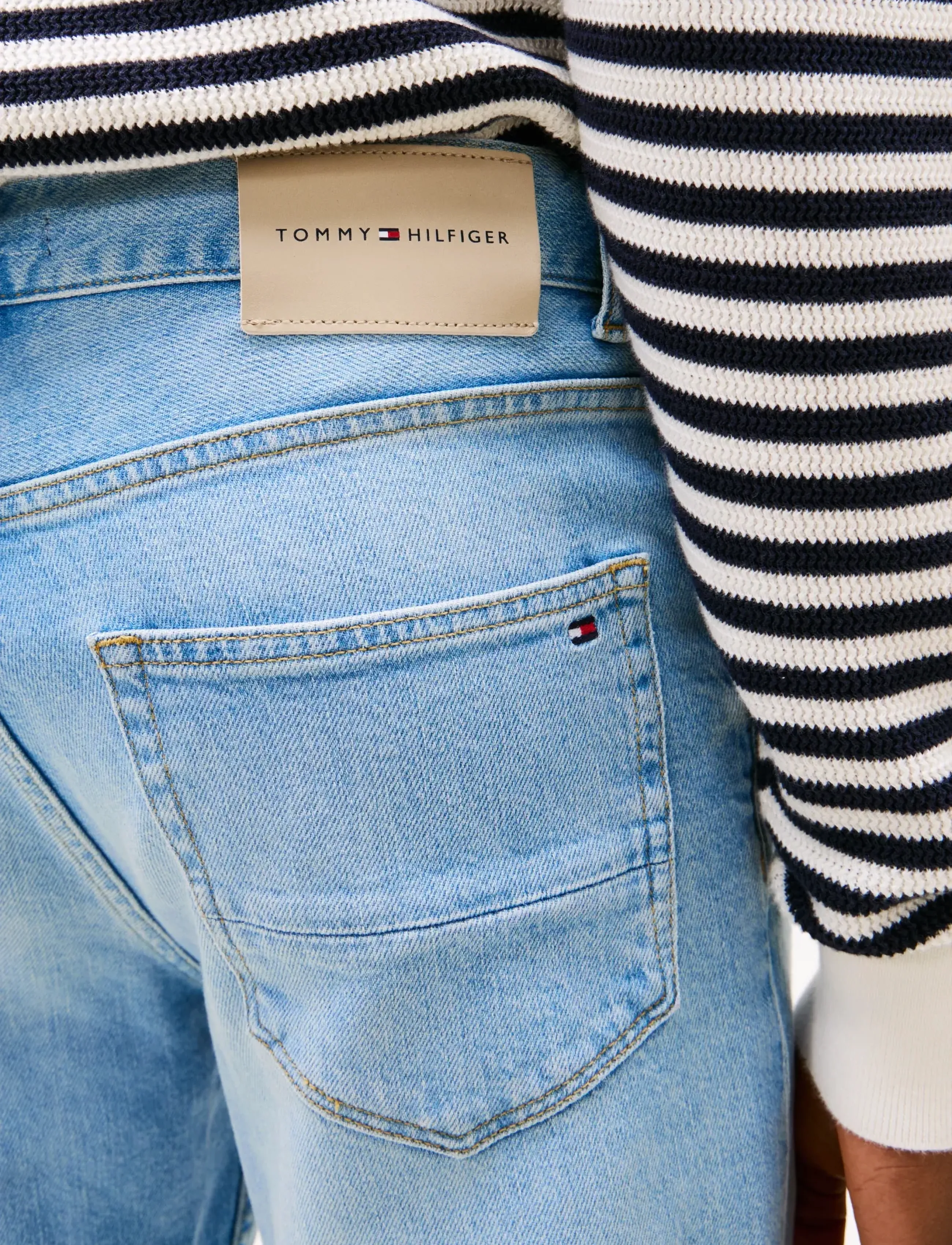 Tommy Hilfiger - SLIM STRAIGHT DENTON HERON BLUE - regular jeans - heron blue - 5