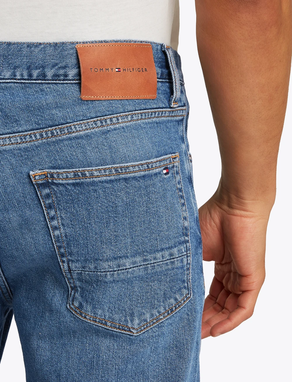 Tommy Hilfiger - TAPERED HARLEM STR ROGER INDIGO - regular jeans - roger indigo - 3