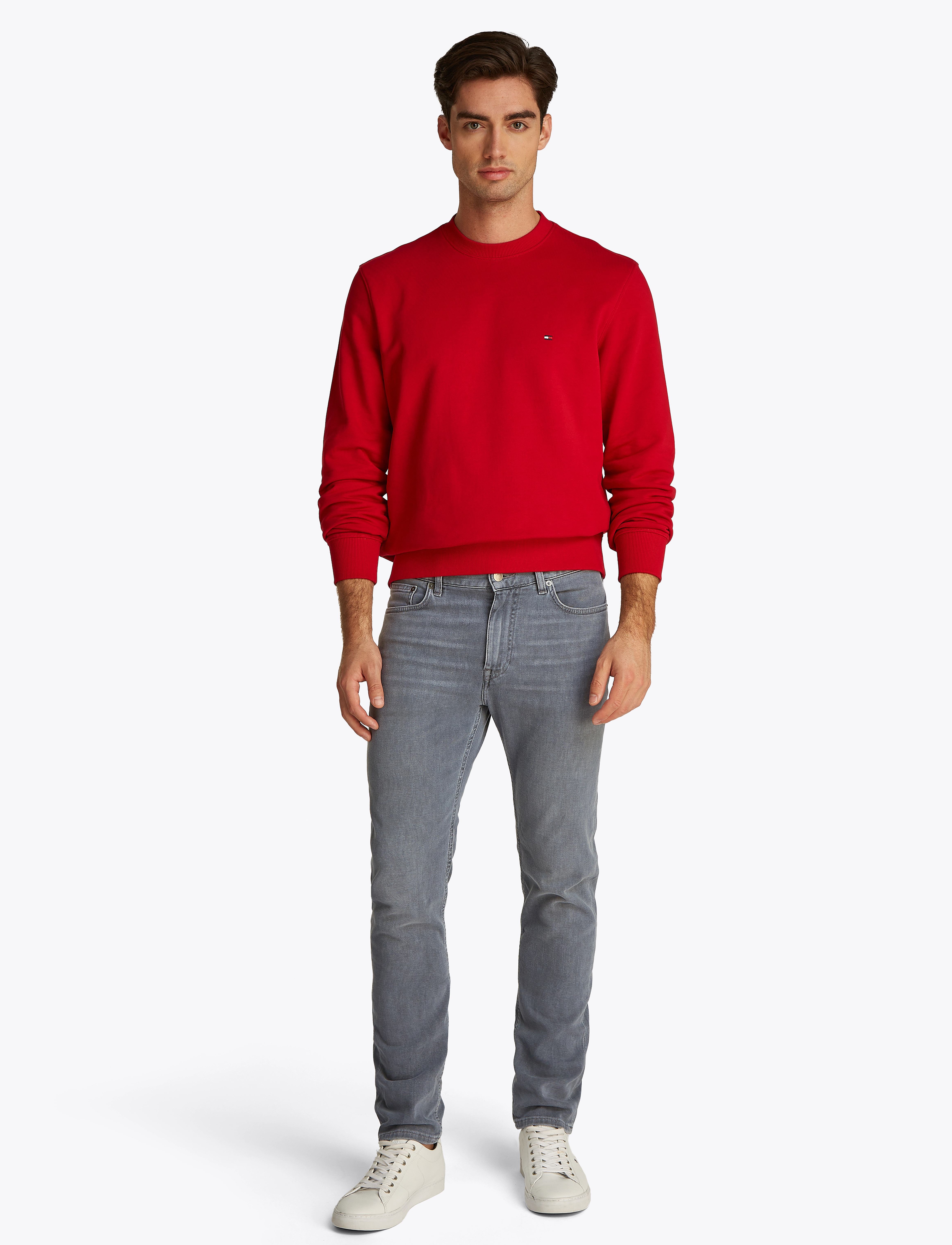 Tommy Hilfiger - SLIM BLEECKER SSTR EROS GREY - eros grey - 4
