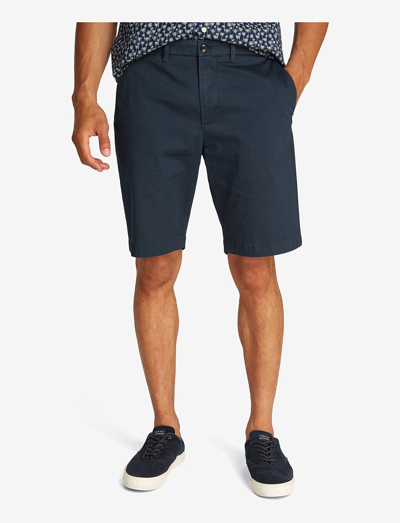 Tommy Hilfiger - HARLEM PRINTED STRUCTURE SHORT - rennot shortsit - desert sky - 0