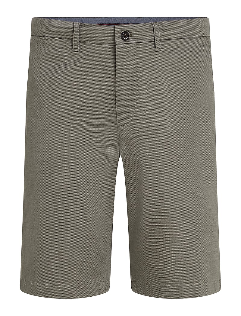 Tommy Hilfiger - HARLEM PRINTED STRUCTURE SHORT - casual shorts - hydrogen grey - 0