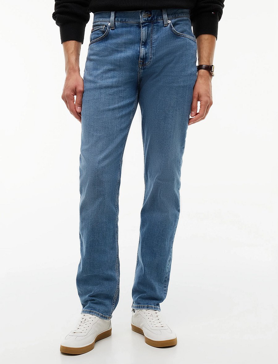 Tommy Hilfiger - CORE DENTON LIGHT BLUE - klassikalised teksad - light blue - 0