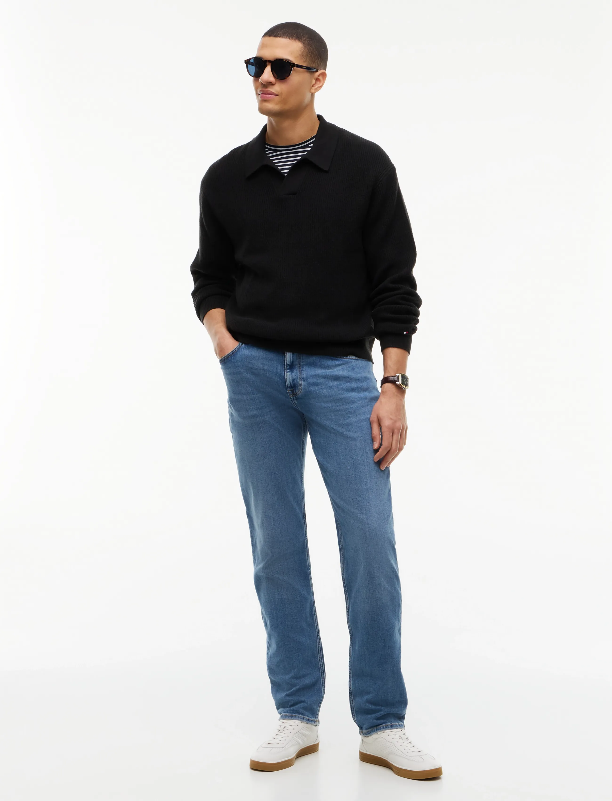 Tommy Hilfiger - CORE DENTON LIGHT BLUE - bukser & jeans - light blue - 4