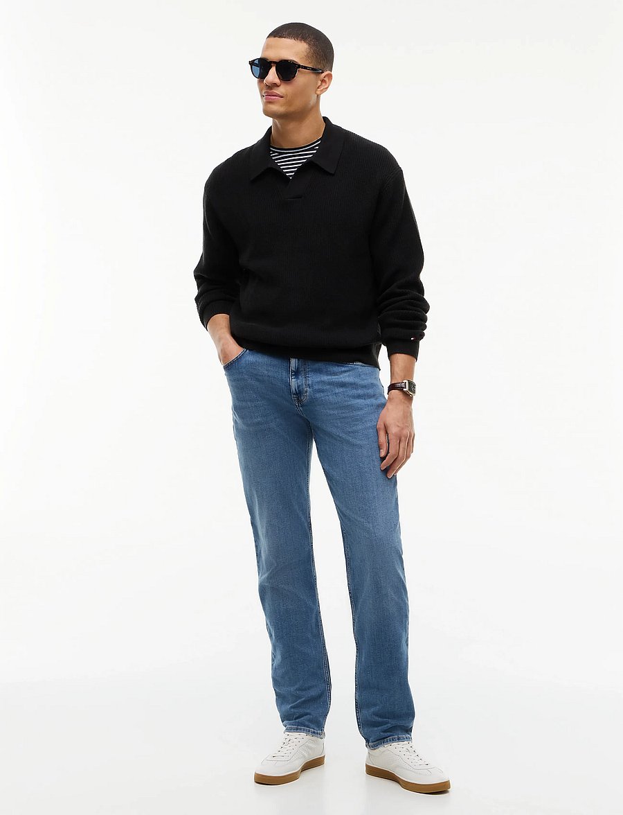 Tommy Hilfiger - CORE DENTON LIGHT BLUE - klassikalised teksad - light blue - 4
