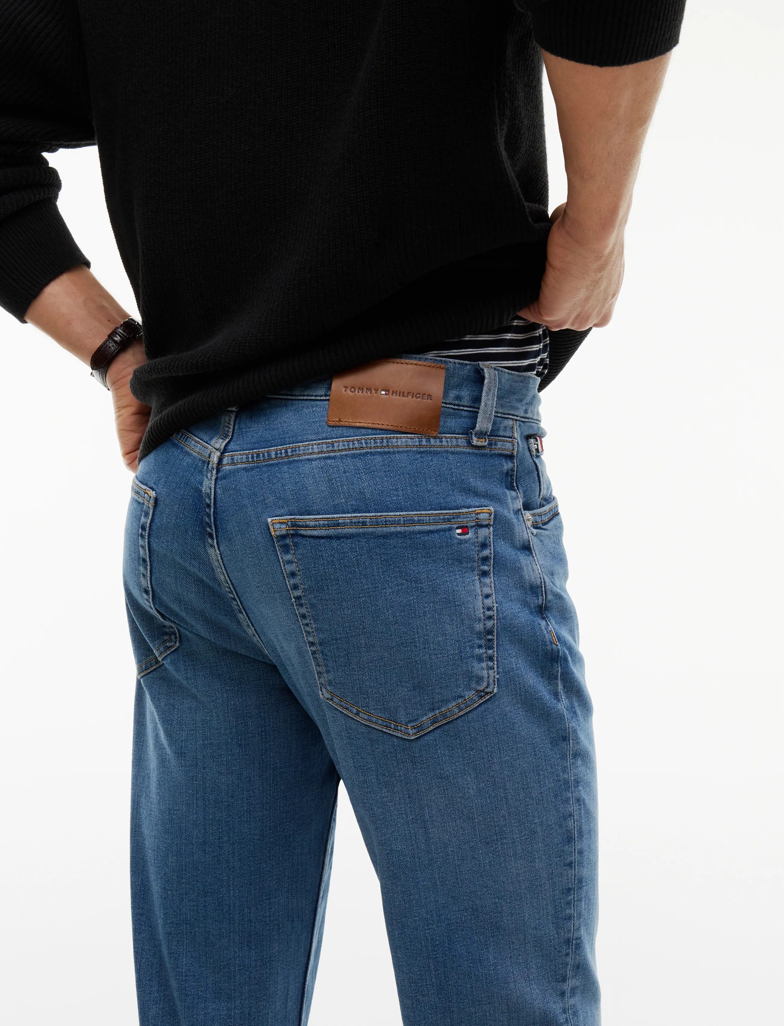 Tommy Hilfiger - CORE DENTON LIGHT BLUE - hosen & jeans - light blue - 5
