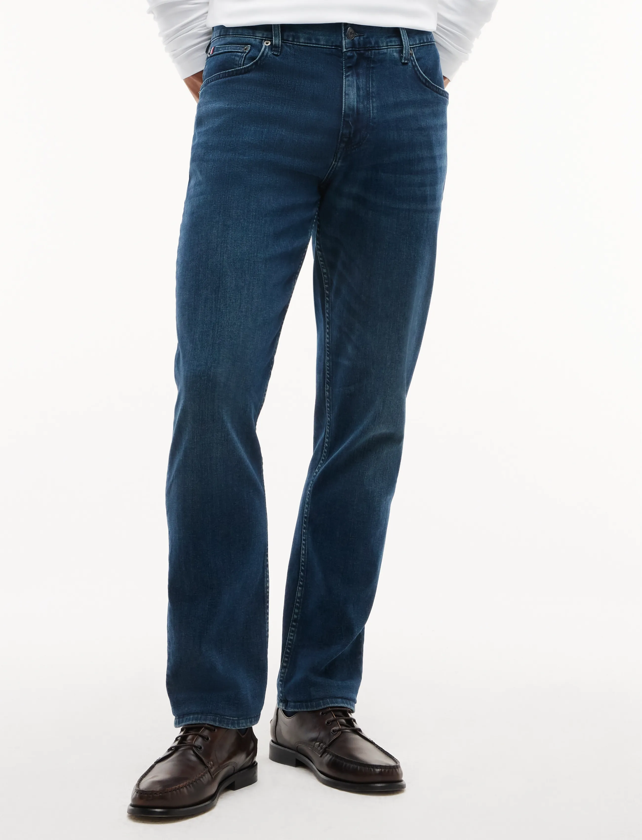 Tommy Hilfiger - CORE DENTON TINTED BLUE - klassikalised teksad - tinted blue - 0
