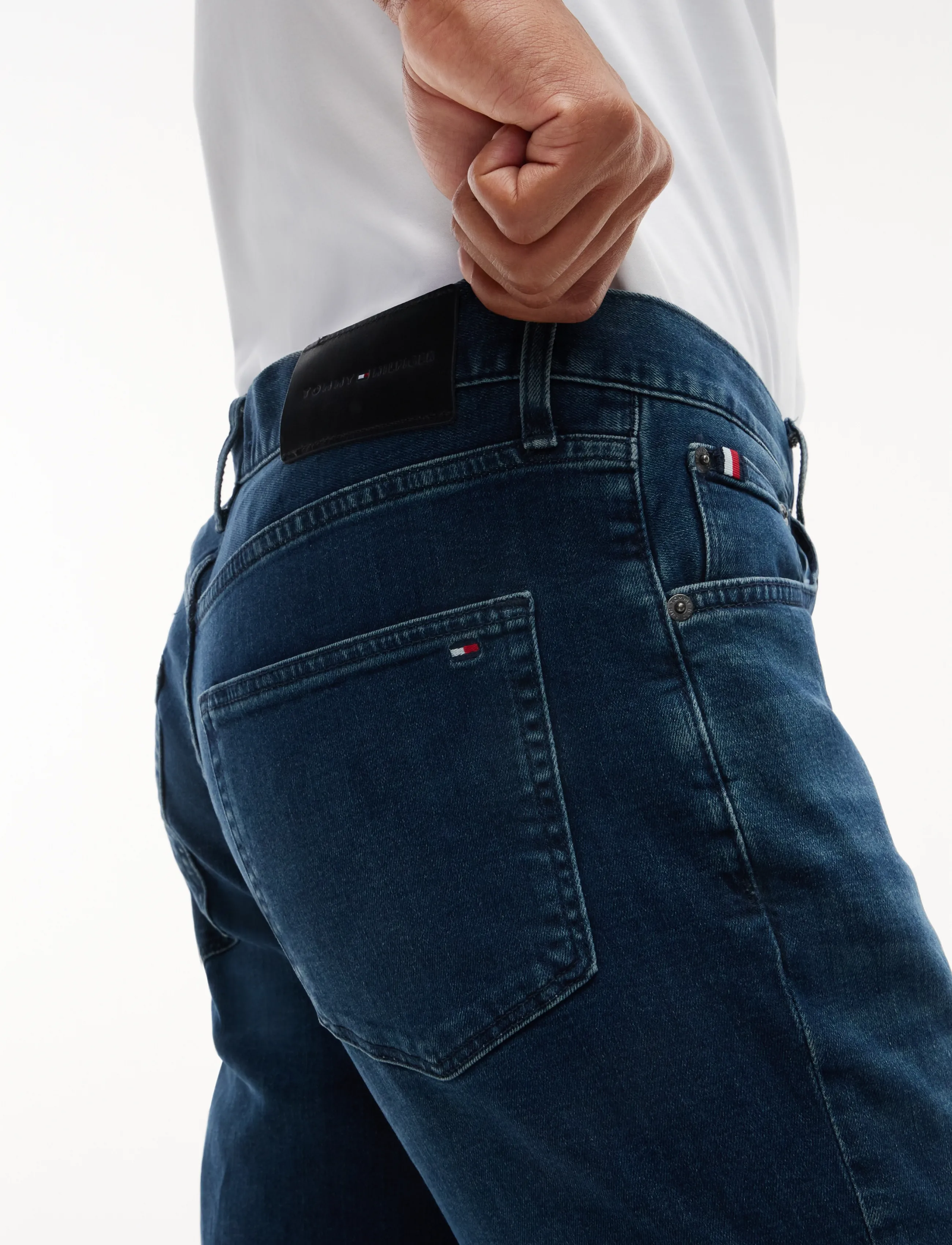 Tommy Hilfiger - CORE DENTON TINTED BLUE - hosen & jeans - tinted blue - 4