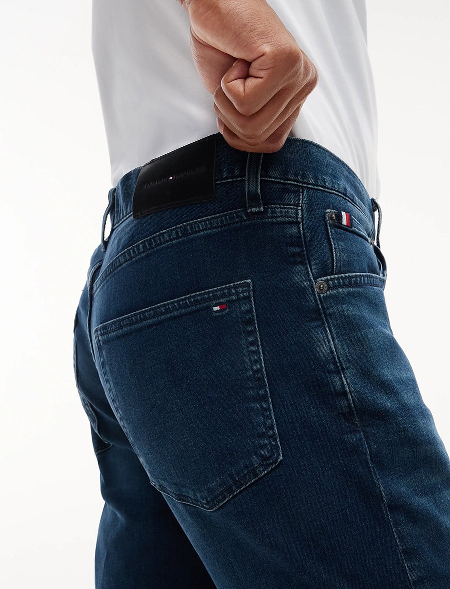 Tommy Hilfiger - CORE DENTON TINTED BLUE - klassikalised teksad - tinted blue - 4