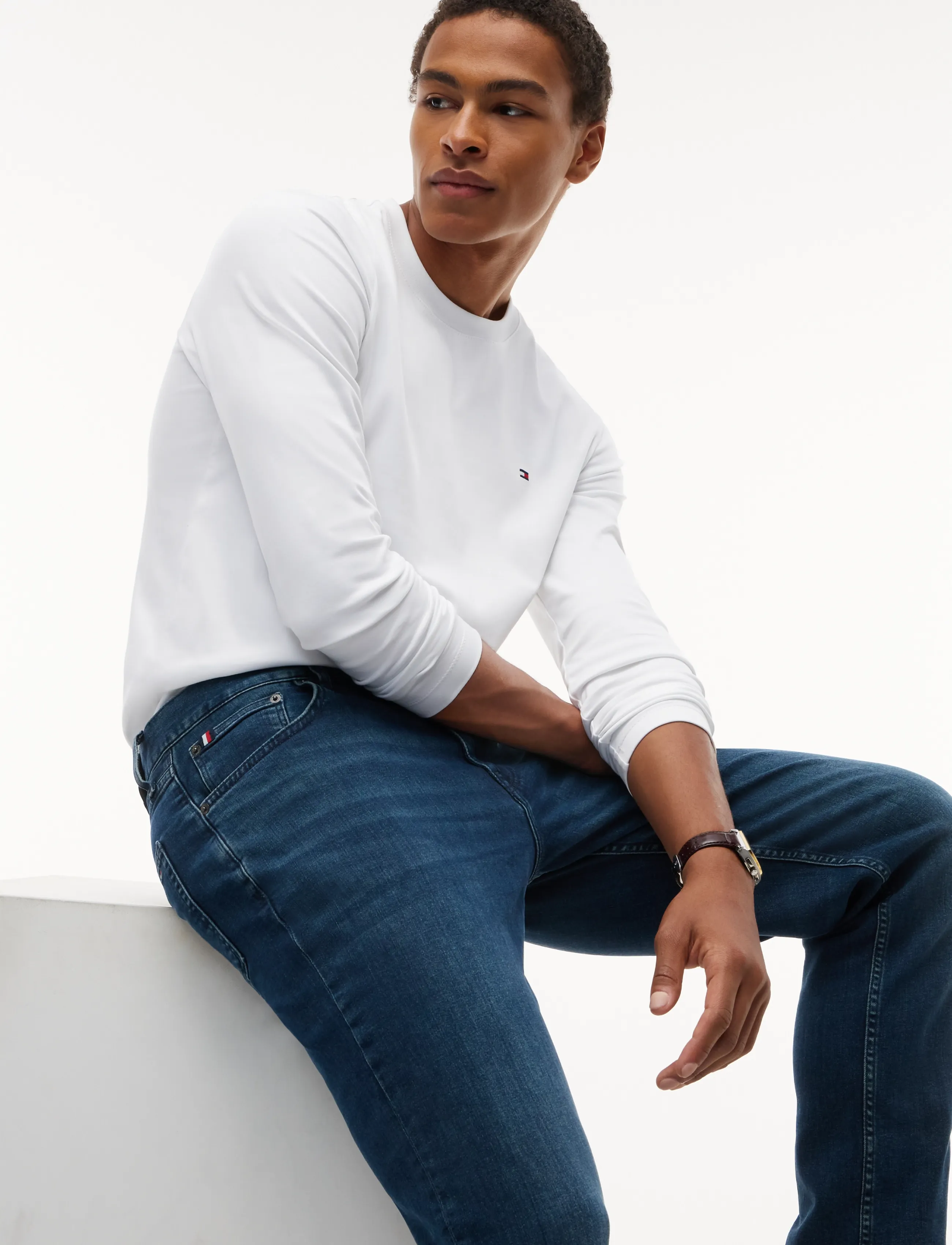 Tommy Hilfiger - CORE DENTON TINTED BLUE - hosen & jeans - tinted blue - 5