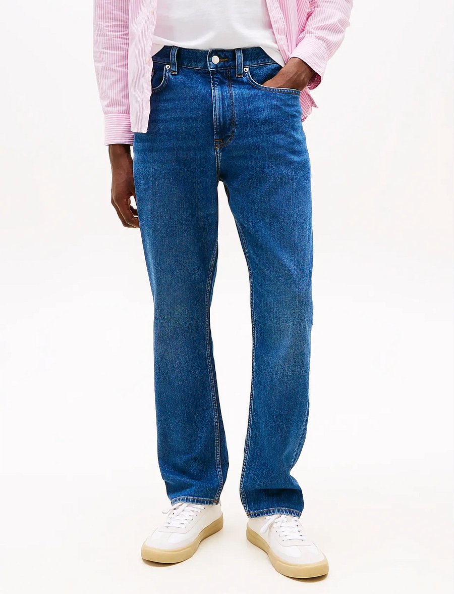 Tommy Hilfiger - REGULAR MERCER STR COBALT BLUE - normale jeans - cobalt blue - 0
