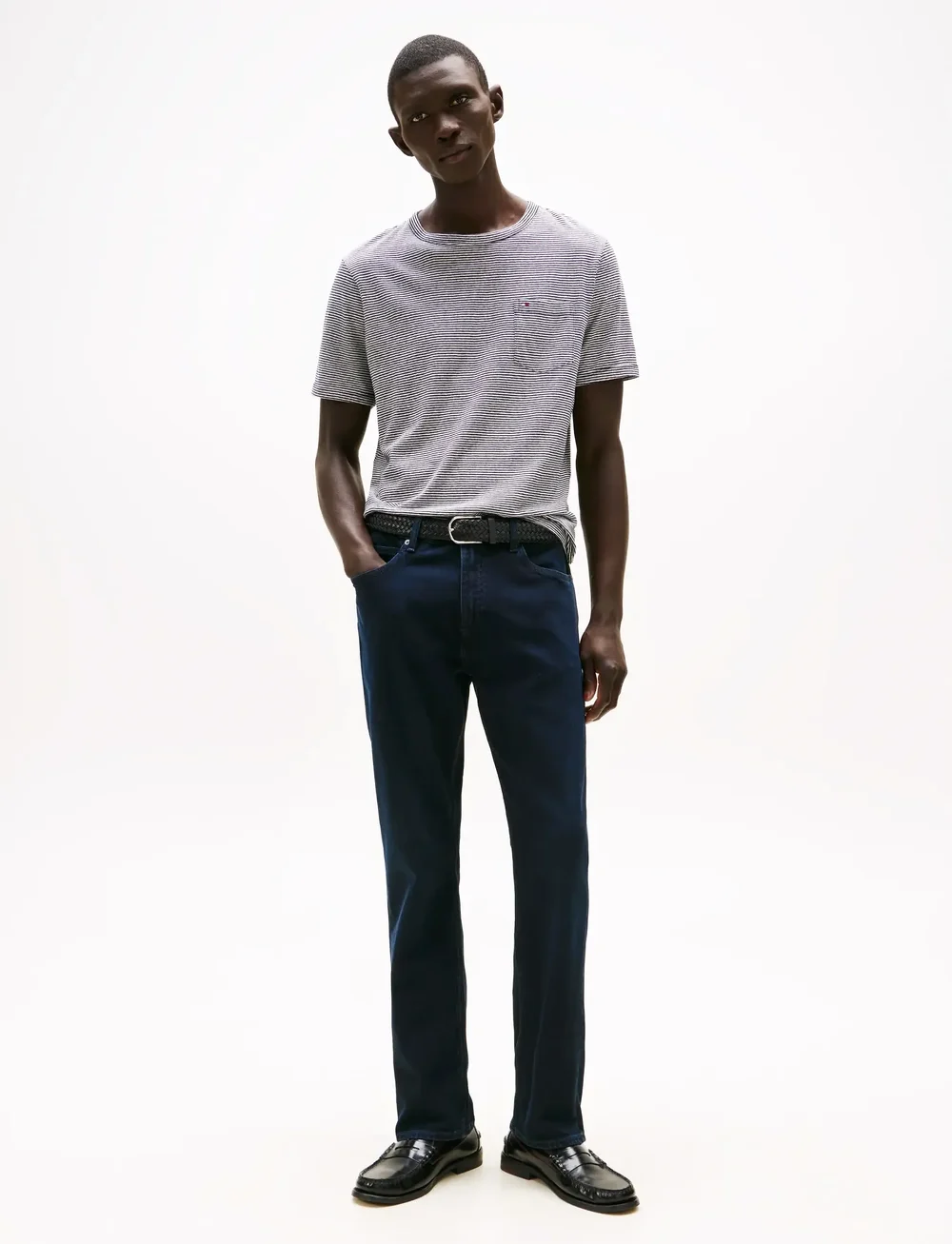 Tommy Hilfiger - REGULAR MERCER STR NIGHT BLUE - regular jeans - night blue - 0