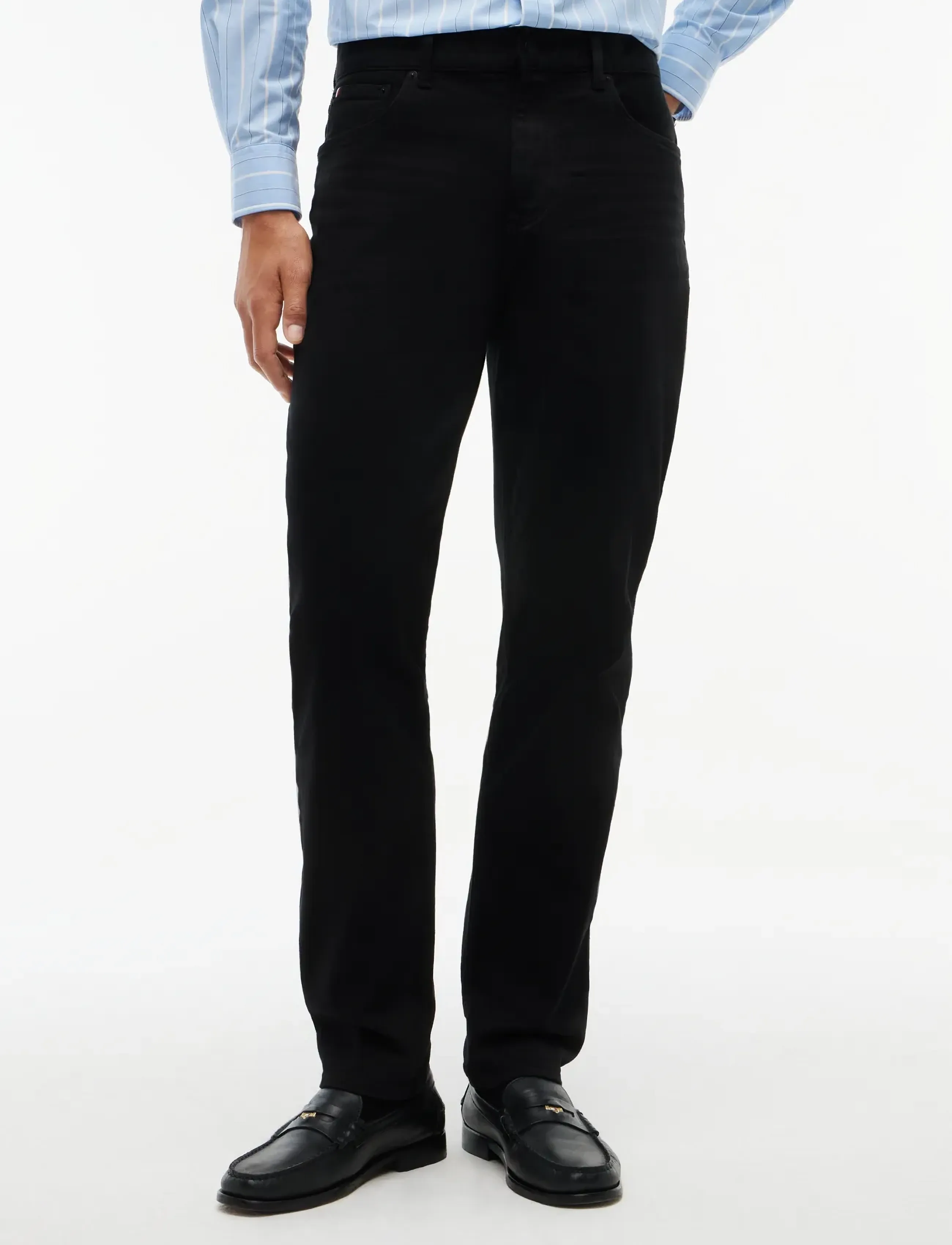 Tommy Hilfiger - CORE HARLEM STAY BLACK - normale jeans - stay black - 0