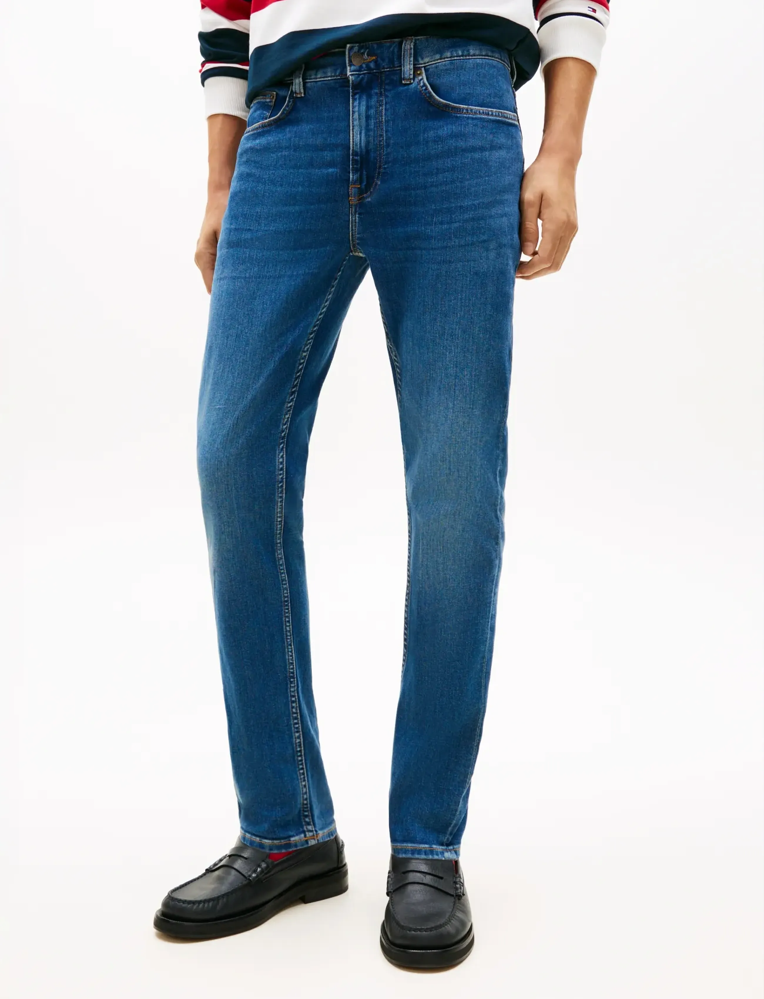 Tommy Hilfiger - CORE BLEECKER MID BLUE - mid blue - 1