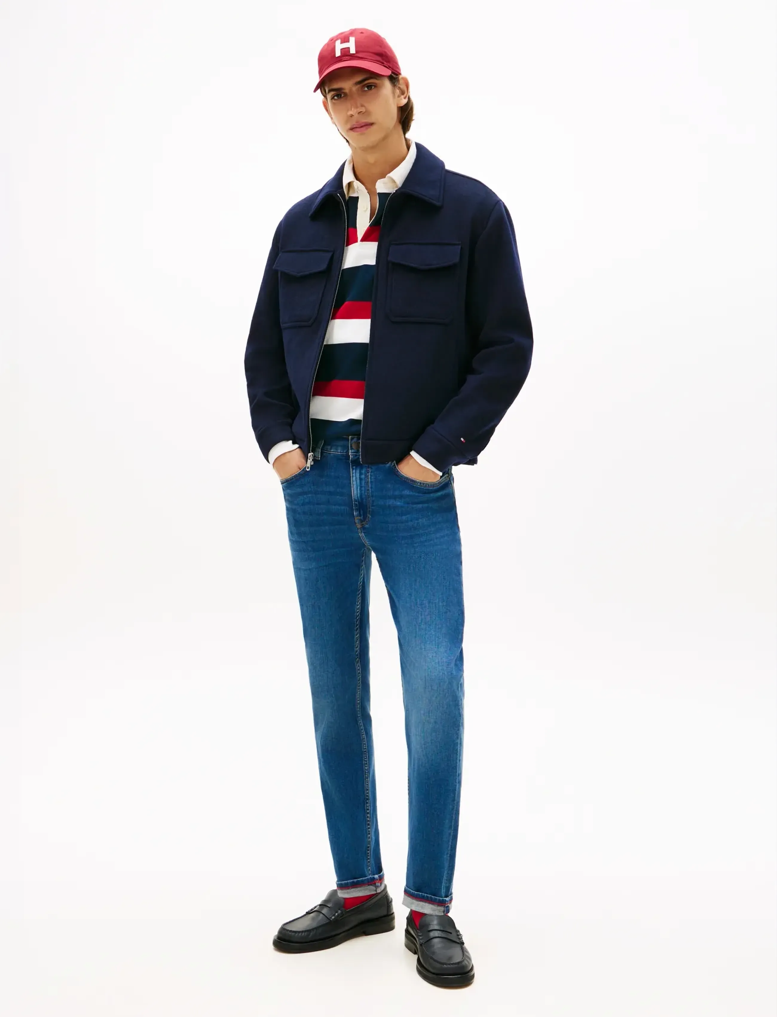 Tommy Hilfiger - CORE BLEECKER MID BLUE - mid blue - 4