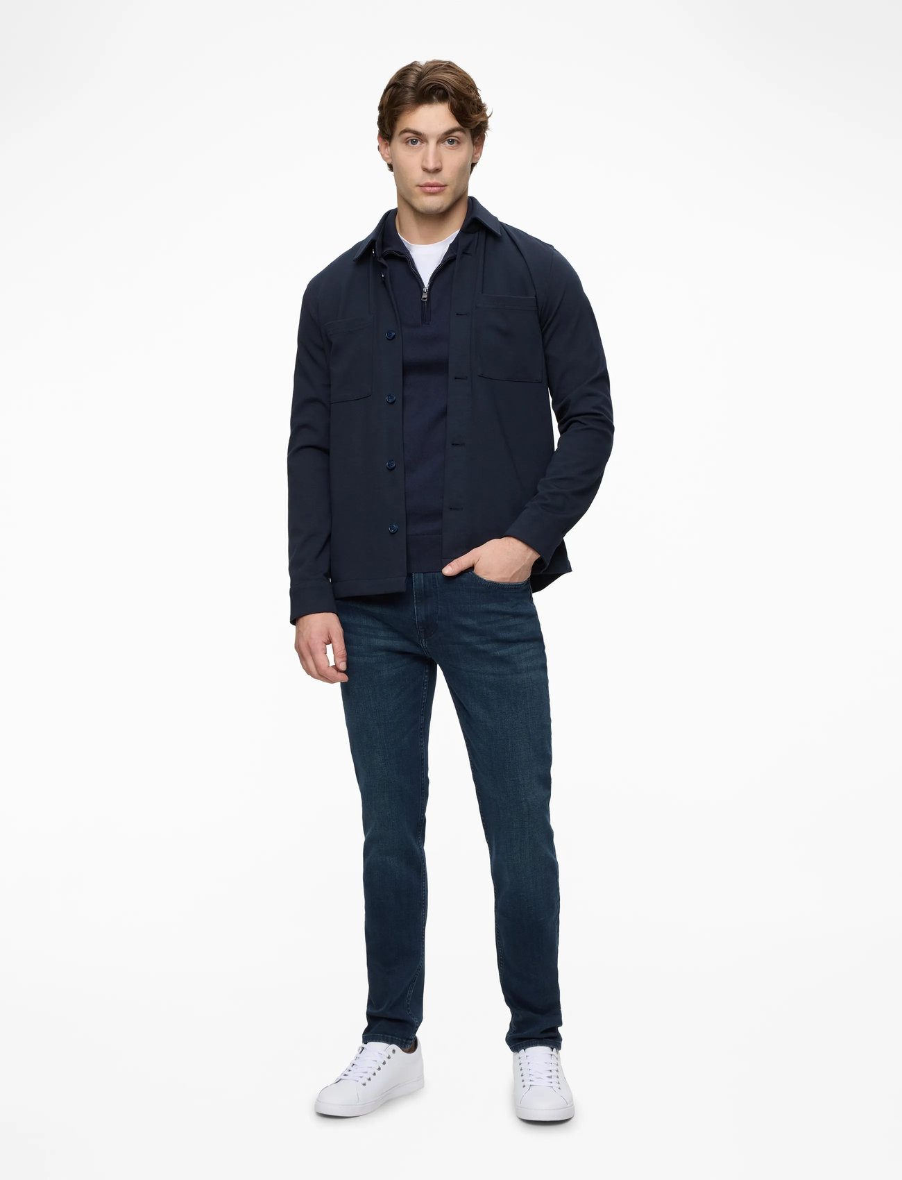 Tommy Hilfiger - CORE BLEECKER DEEP BLUE - hosen & jeans - deep blue - 1