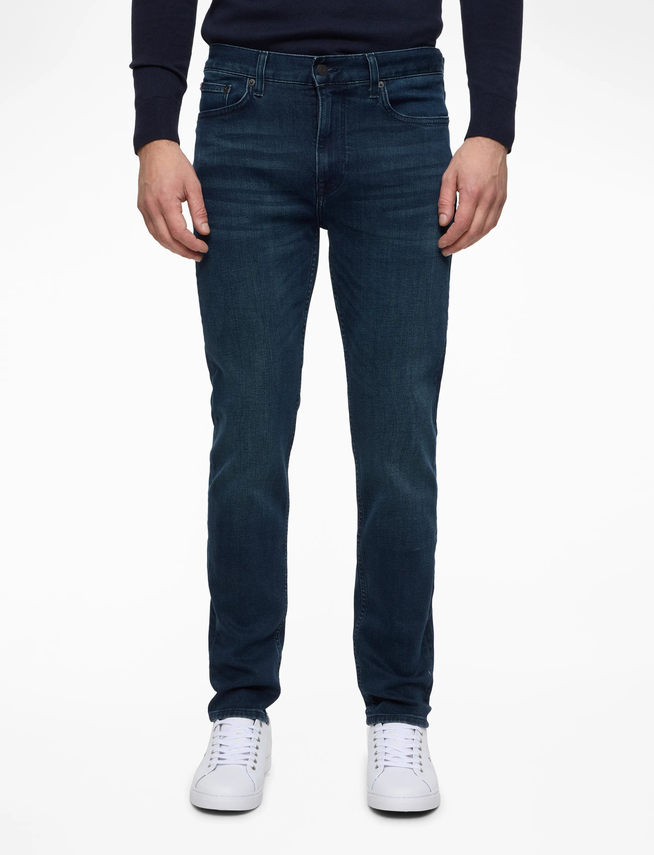 Tommy Hilfiger - CORE BLEECKER DEEP BLUE - hosen & jeans - deep blue - 4