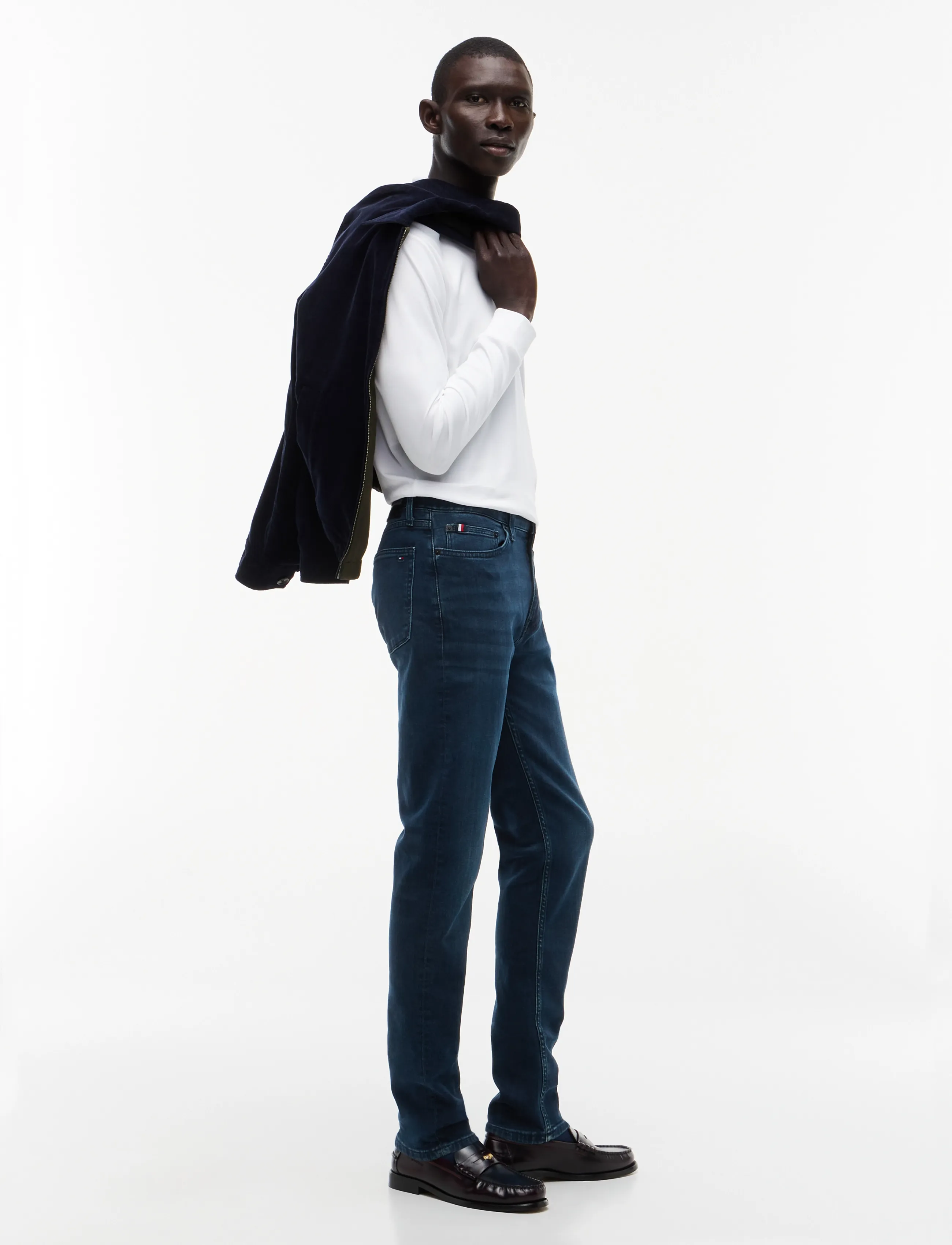 Tommy Hilfiger CORE BLEECKER DEEP BLUE - Kleidung - DEEP BLUE / blue