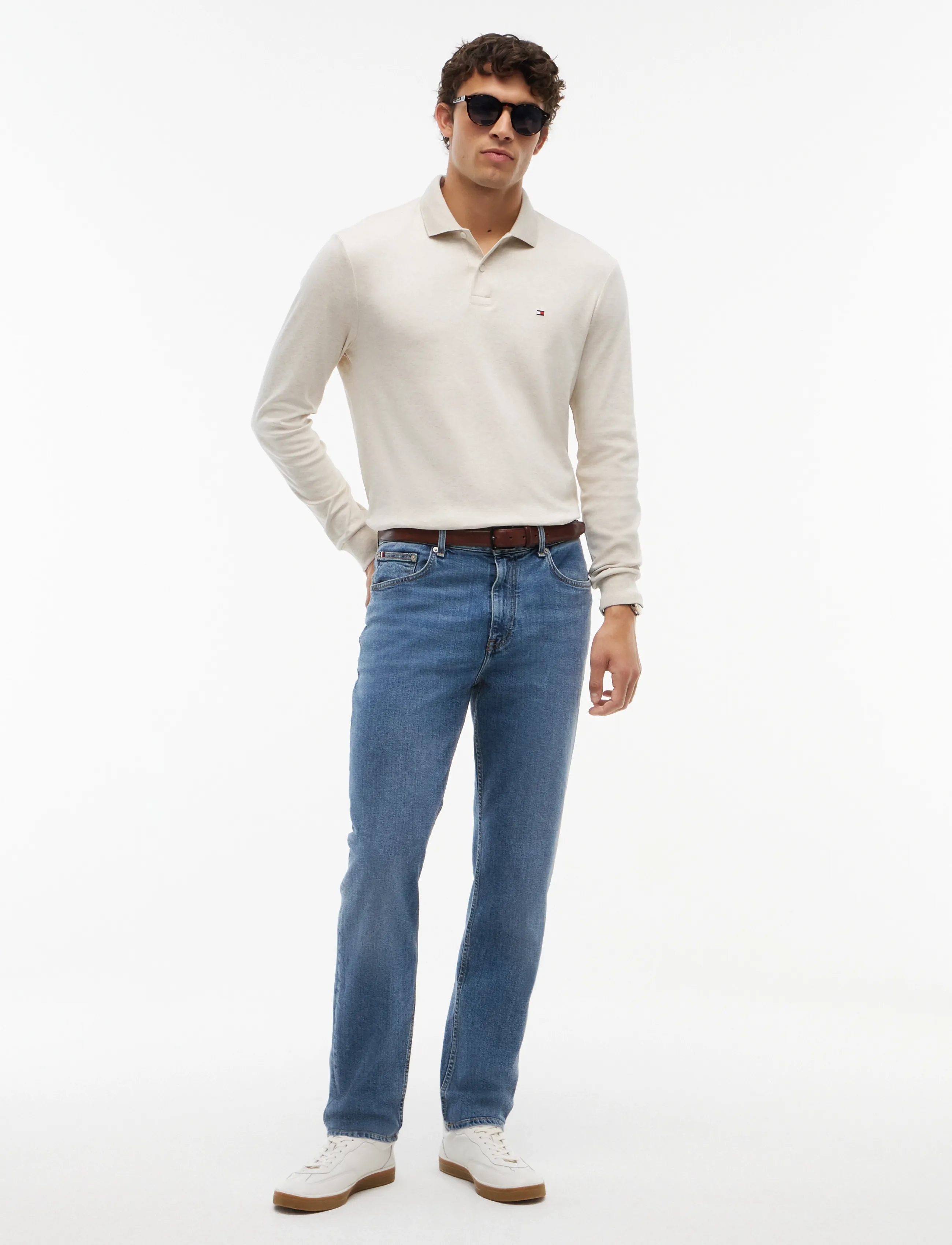 Tommy Hilfiger - CORE HARLEM STONE BLUE - trousers & jeans - stone blue - 4