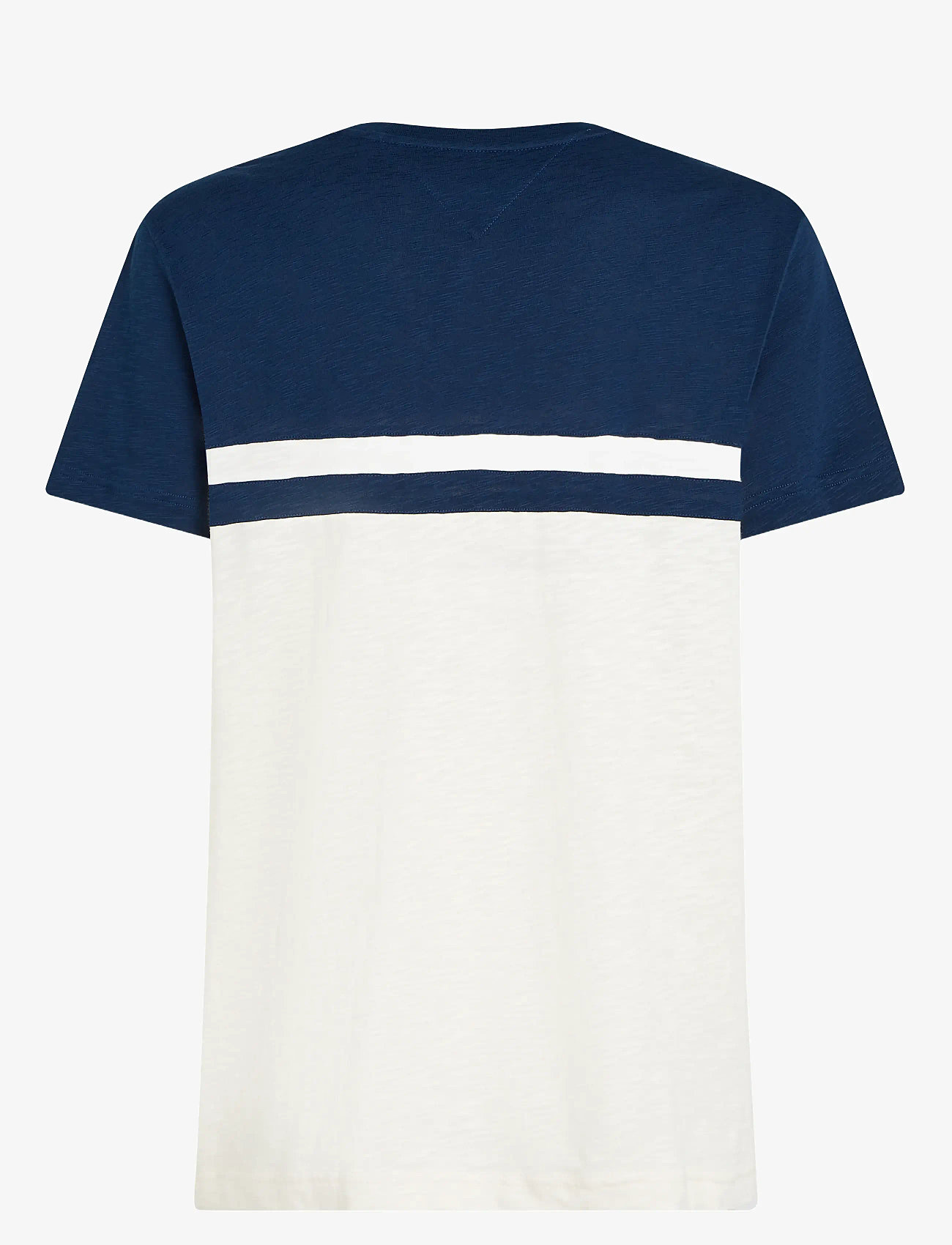 Tommy Hilfiger - MONOTYPE COLOURBLOCK TEE - lühikeste varrukatega t-särgid - night sky/ivory petal - 2